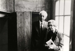 Jan und Miep Gies im Hinterhaus