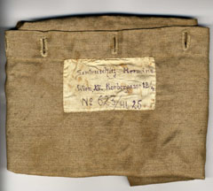 Small rucksack Miep Gies, December 1920 